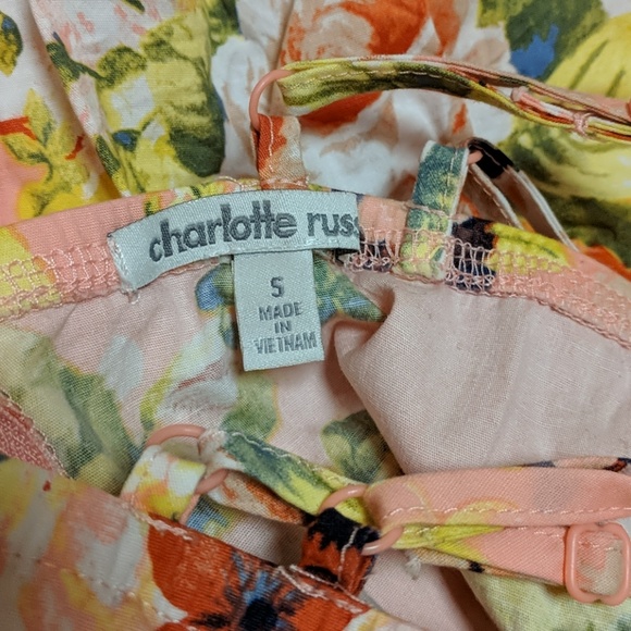 Pink floral size 5 strappy dress - Picture 7 of 7